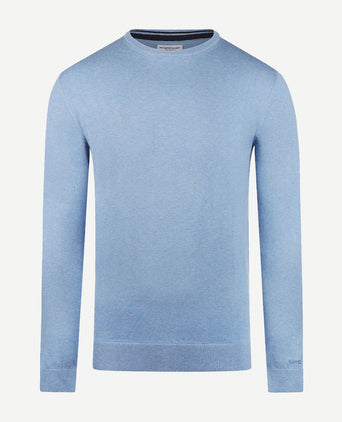 McGregor trui merinowol lichtblauw | Regular-fit