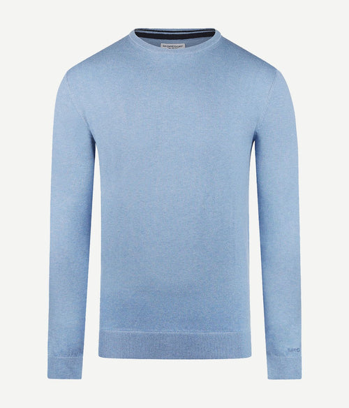 McGregor trui merinowol lichtblauw | Regular-fit