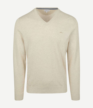 McGregor trui v-hals ecru | Regular-fit McGregor trui v-hals ecru | Regular-fit