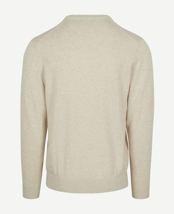 McGregor trui v-hals ecru | Regular-fit
