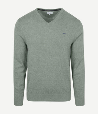 McGregor trui v-hals lichtgroen | Regular-fit McGregor trui v-hals lichtgroen | Regular-fit