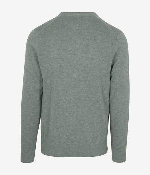 McGregor trui v-hals lichtgroen | Regular-fit