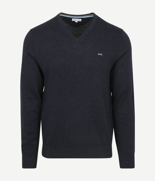 McGregor trui v-hals donkerblauw | Regular-fit