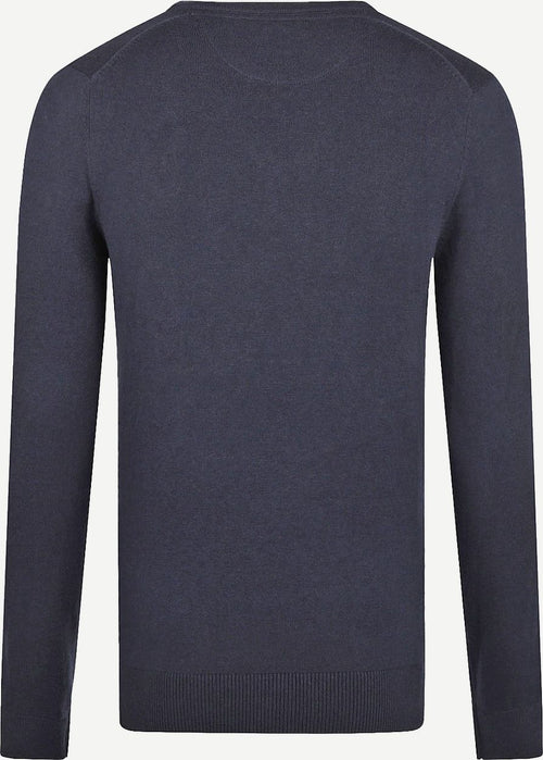 Trui wolmix donkerblauw