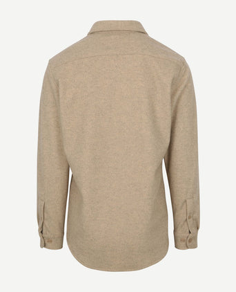 McGregor overshirt beige | Regular-fit