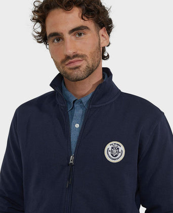 Vest logo donkerblauw