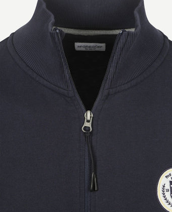 Vest logo donkerblauw