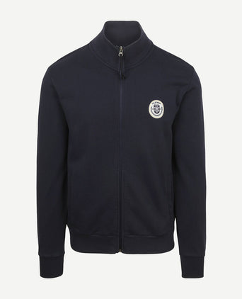Vest logo donkerblauw