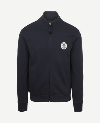 Vest logo donkerblauw