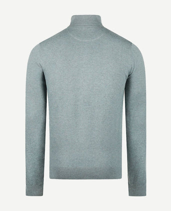 McGregor vest merino blend sage groen | Regular-fit