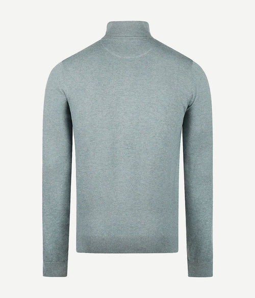 McGregor vest merino blend sage groen | Regular-fit