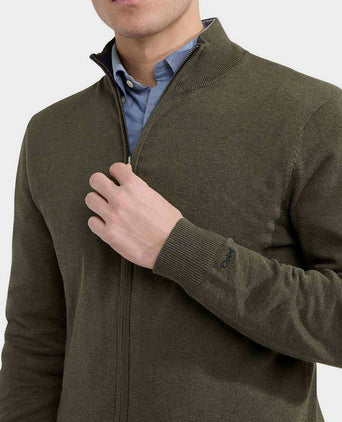 Vest olijfgroen