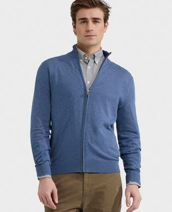 McGregor vest vintage blauw | Regular-fit