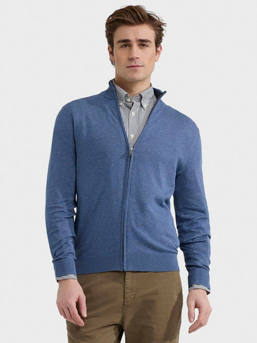 McGregor vest vintage blauw | Regular-fit