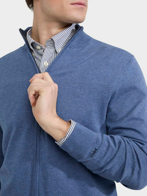 McGregor vest vintage blauw | Regular-fit