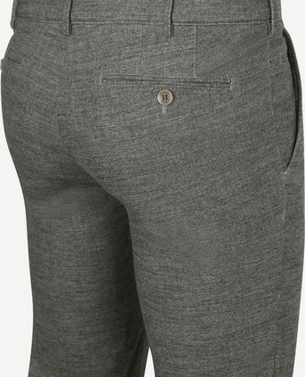 Meyer chino Bonn melange grijs