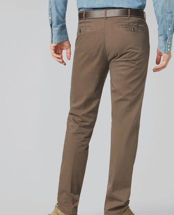 Meyer broek Roma bruin | Regular-fit