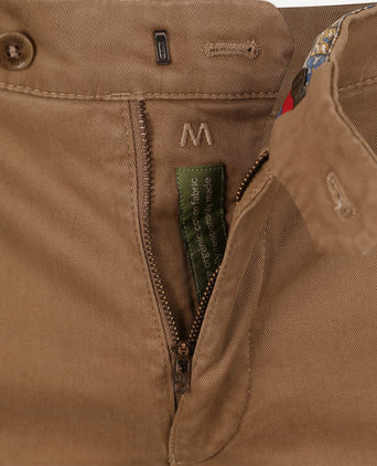 Meyer broek Roma chino lichtbruin | Regular-fit