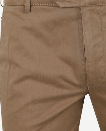 Meyer broek Roma chino lichtbruin | Regular-fit