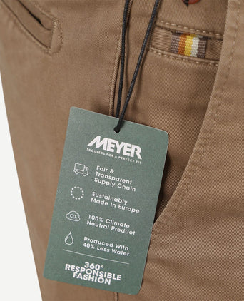 Broek Roma chino lichtbruin