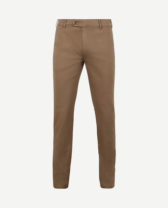 Broek Roma chino lichtbruin