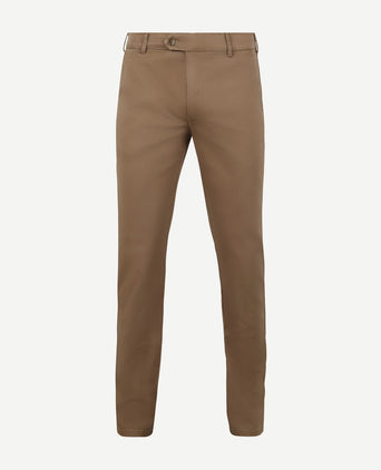 Meyer broek Roma chino lichtbruin | Regular-fit