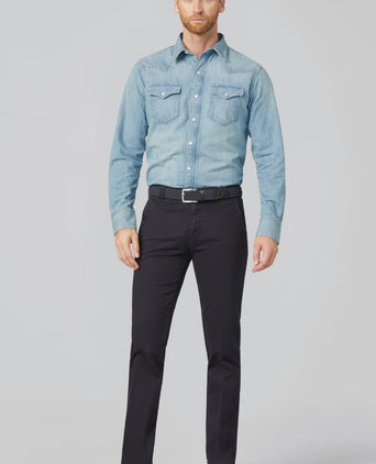 Meyer broek Roma donkerblauw | Regular-fit