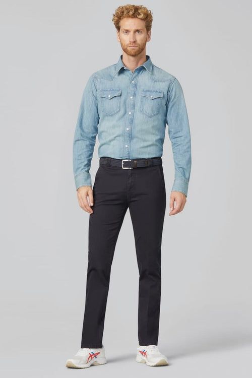 Meyer broek Roma donkerblauw | Regular-fit