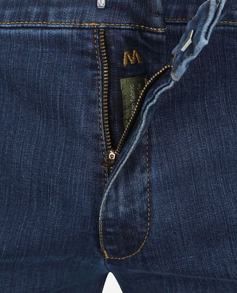 Meyer broek Roma jeans donkerblauw | Regular-fit