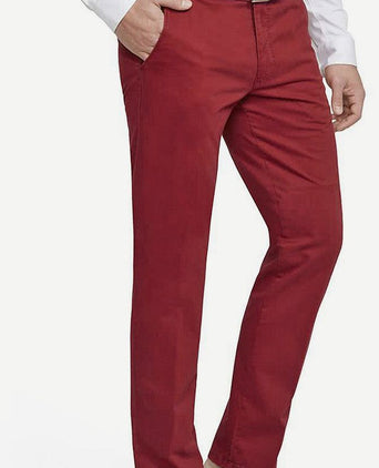 Meyer broek Roma rood | Regular-fit