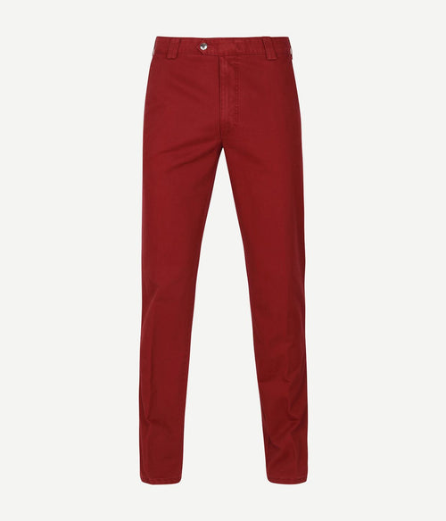 Meyer broek Roma rood | Regular-fit