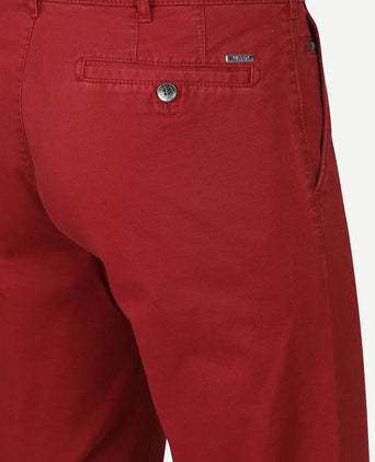 Meyer broek Roma rood | Regular-fit