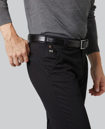 Meyer broek Roma zwart | Regular-fit