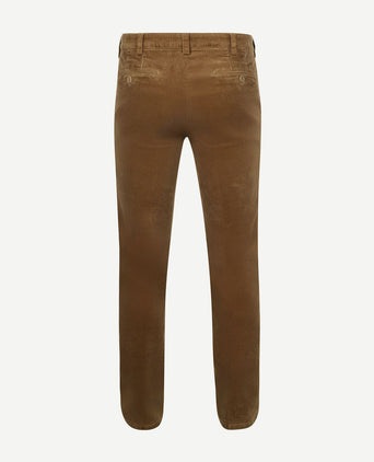 Meyer chino Bonn corduroy camel