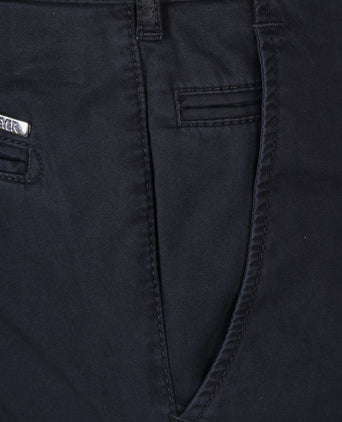 Meyer chino Bonn donkerblauw