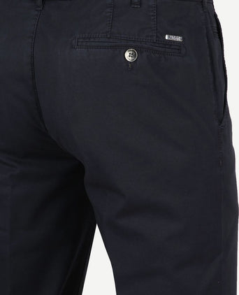 Meyer chino Bonn donkerblauw
