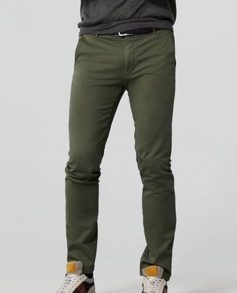 Meyer chino Bonn donkergroen