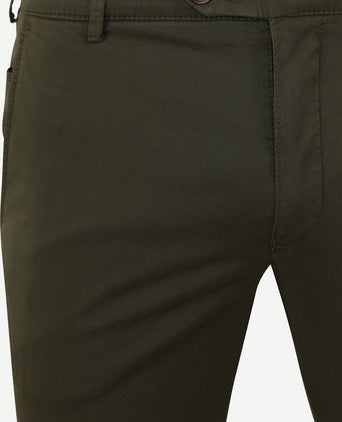 Meyer chino Bonn donkergroen