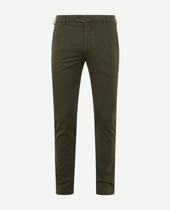 Meyer chino Bonn donkergroen