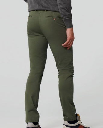 Meyer chino Bonn donkergroen
