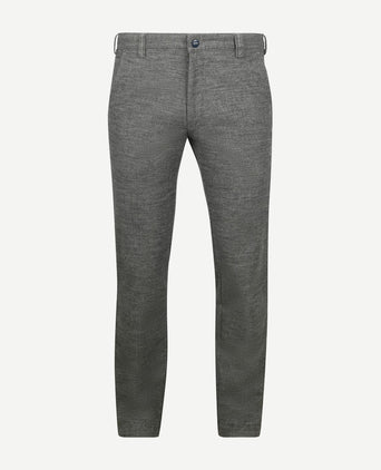 Meyer chino Bonn melange grijs