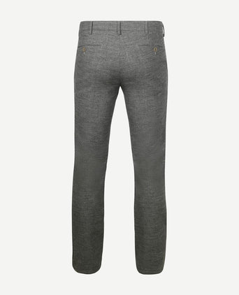 Chino Bonn melange grijs