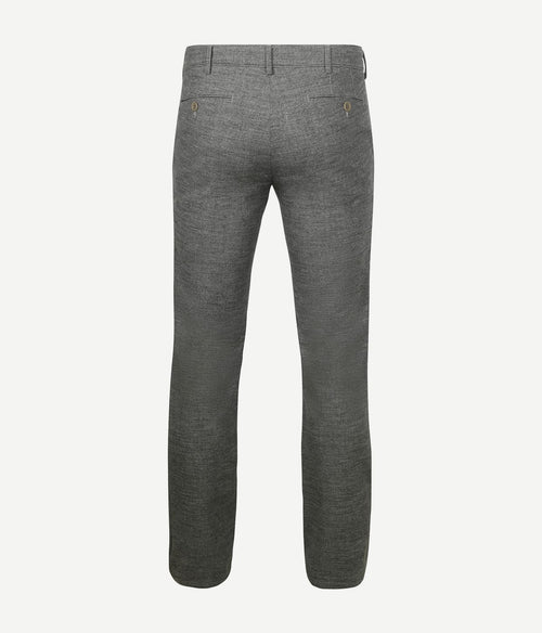 Chino Bonn melange grijs