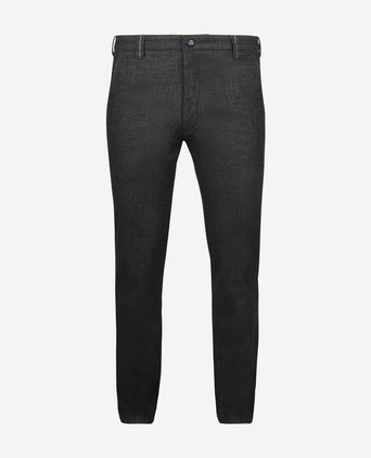 Chino Bonn melange donkerblauw