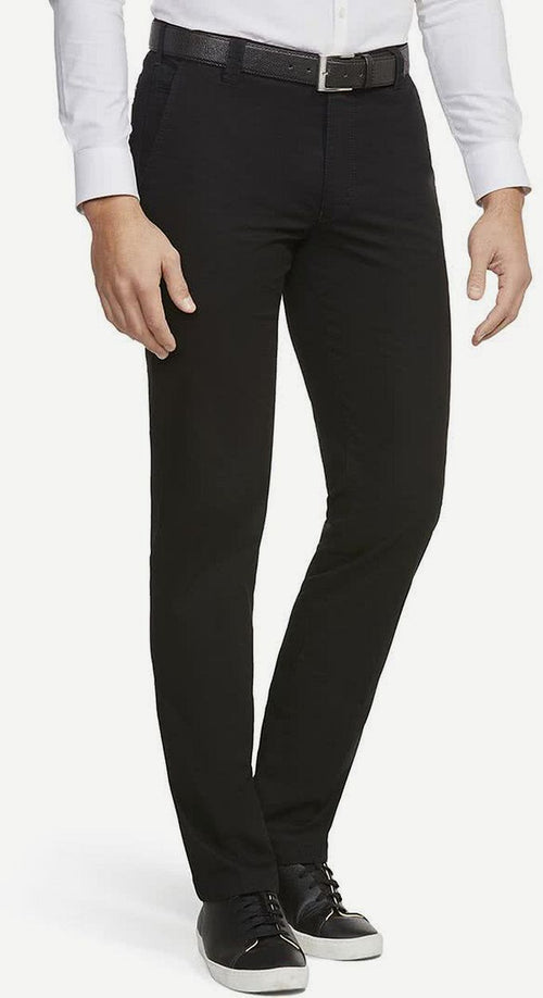 Meyer chino Bonn zwart