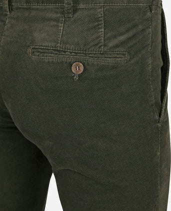 Meyer chino Rio donkergroen