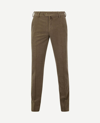 Chino Roma wol corduroy olijfgroen