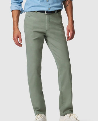 Meyer Dublin broek lichtgroen | Slim-fit