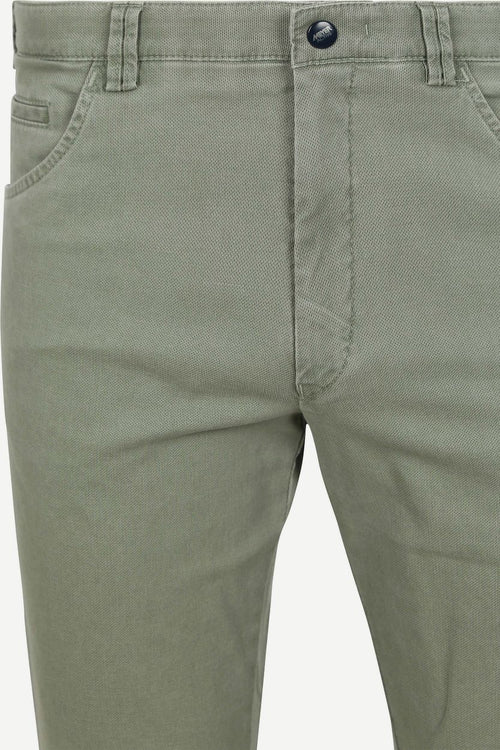 Meyer Dublin broek lichtgroen | Slim-fit