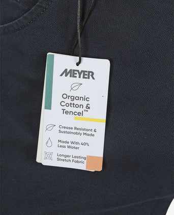 Meyer Dublin broek donkerblauw | Slim-fit